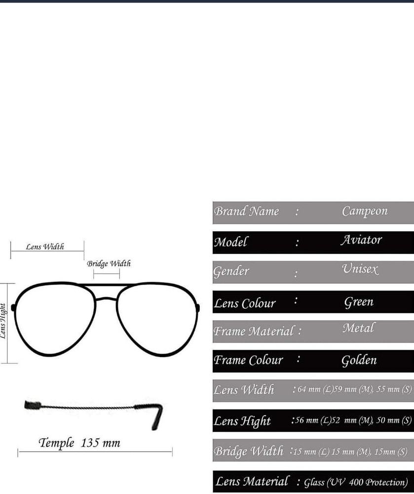 PIRASO Aviator Sunglasses
