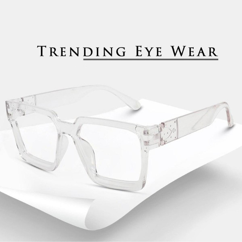 Buy AKAYI Retro Square Sunglasses Clear For Men Women Online Best Prices in India Flipkart