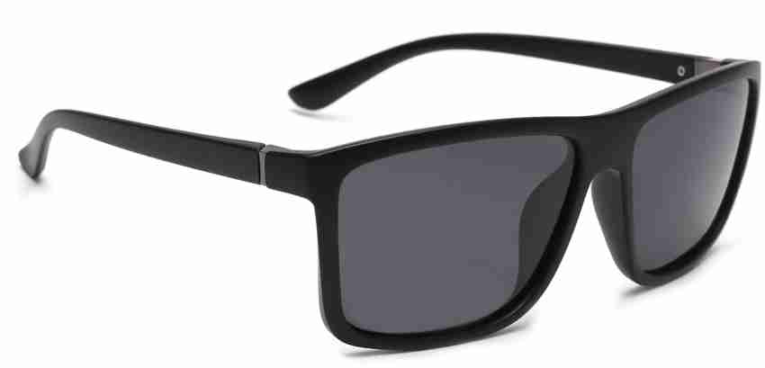 Buy PROVOGUE Rectangular Sunglasses Black For Men & Women Online @ Best  Prices in India