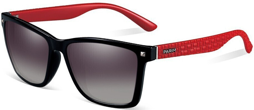 Buy PARIM Rectangular Wayfarer Sunglasses Grey For Men Online Best Prices in India Flipkart