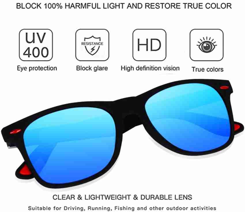 Buy HUK Spectacle Sunglasses Blue For Men & Women Online @ Best