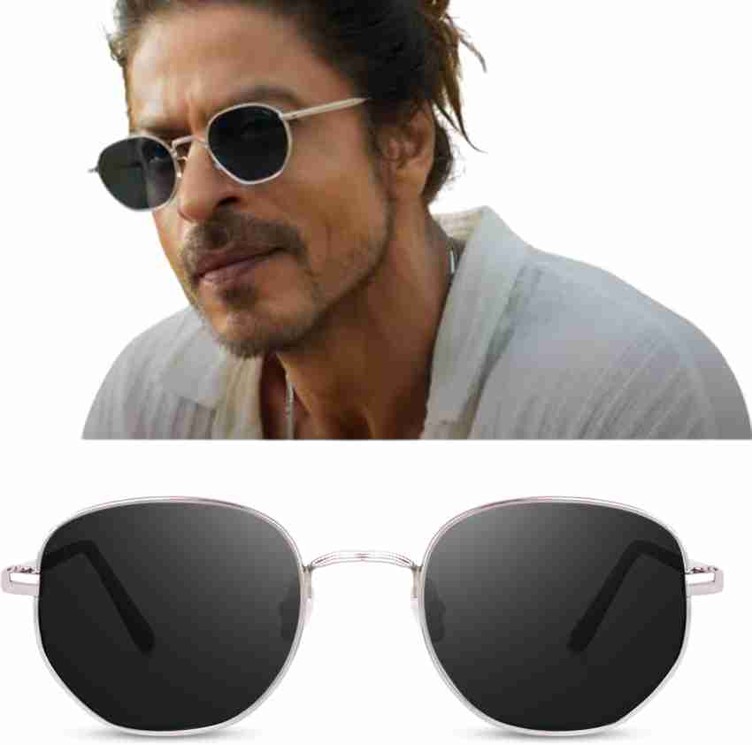 Buy Eymen I Oval, Rectangular Sunglasses Black For Men & Women Online @  Best Prices in India
