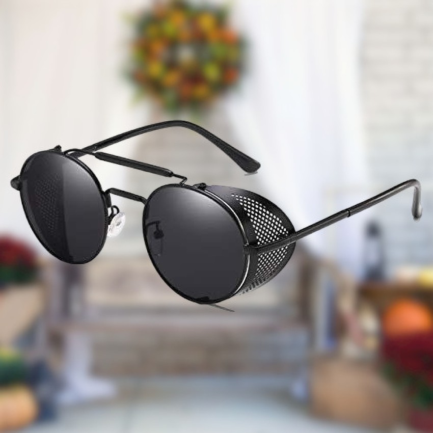 Buy Rich Club Round Sunglasses Black For Men Women Online Best Prices in India Flipkart