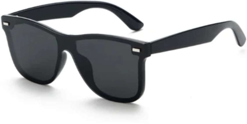 Jet black wayfarer sunglasses clearance