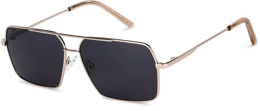 Buy VINCENT CHASE by Lenskart Rectangular Sunglasses Grey For Men