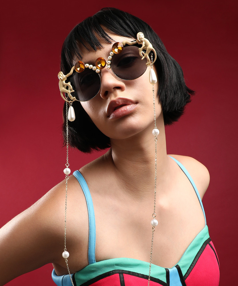 Round sunglasses womens online india sales