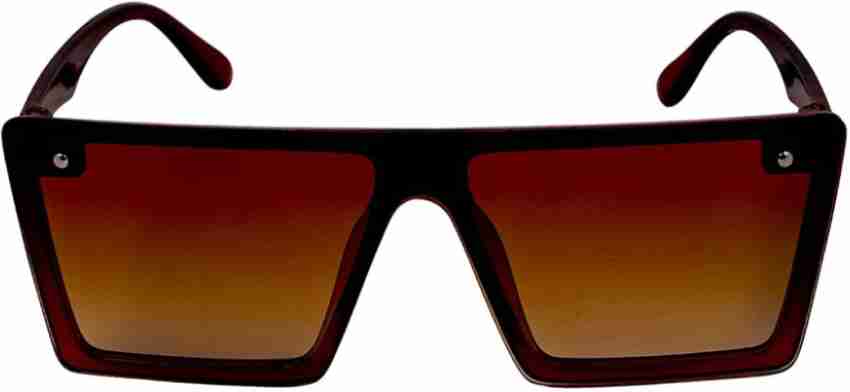 Square Style UV-400 Protected Square Stylish Mirrored Golden Lens  Sunglasses For Men at Rs 699/piece, मिरर सनग्लासेस in Faridabad