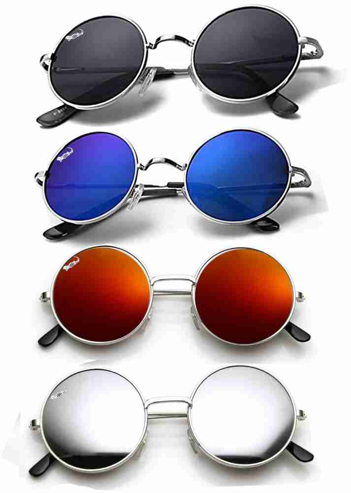 Circle shaped sunglasses top