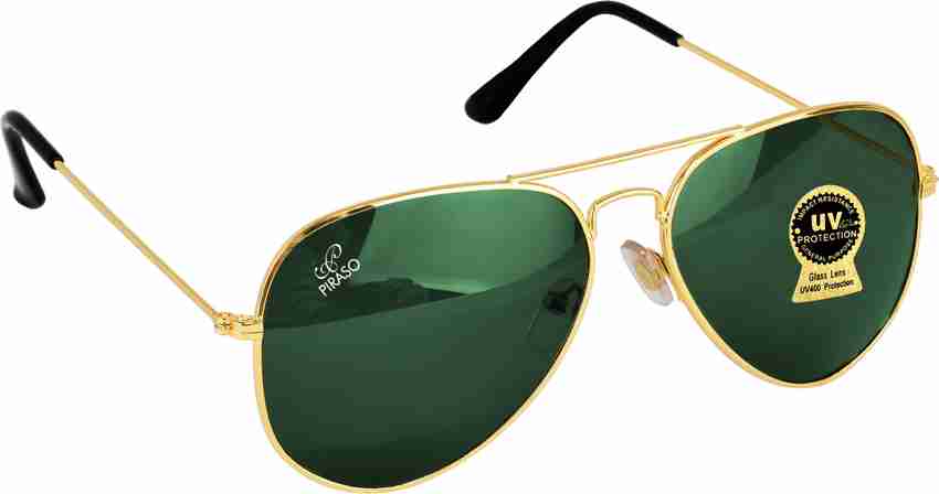 Buy PIRASO Aviator Sunglasses Green For Men Women Online Best Prices in India Flipkart