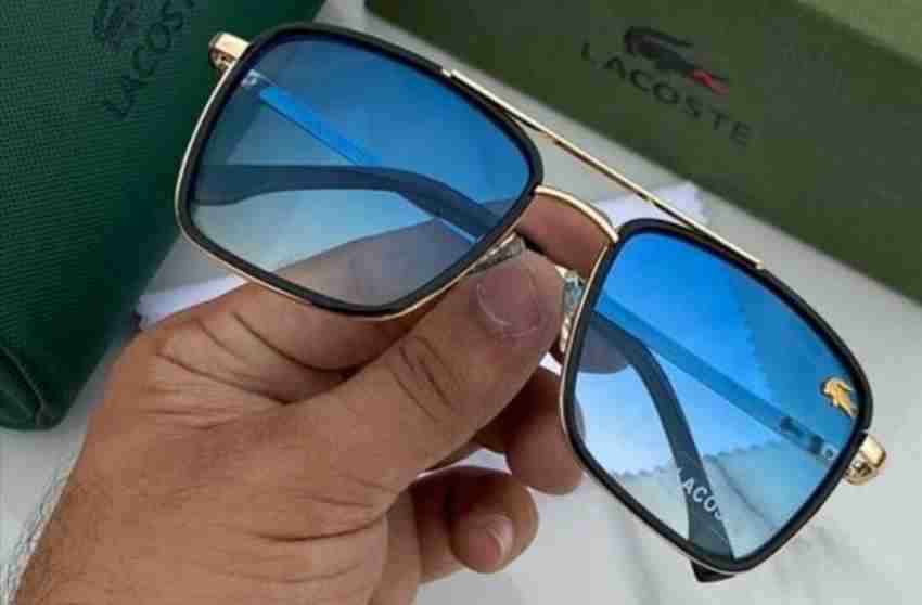 Buy Spexes Rectangular Sunglasses Blue For Men Women Online