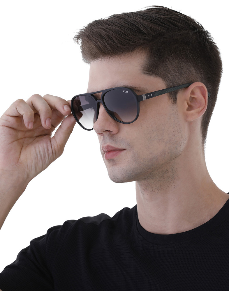 Buy IRUS Aviator Sunglasses Grey For Men Women Online Best