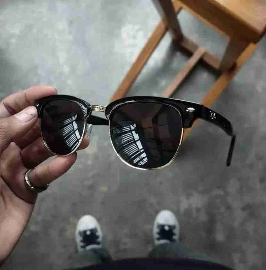 Polarised clubmaster sunglasses hotsell