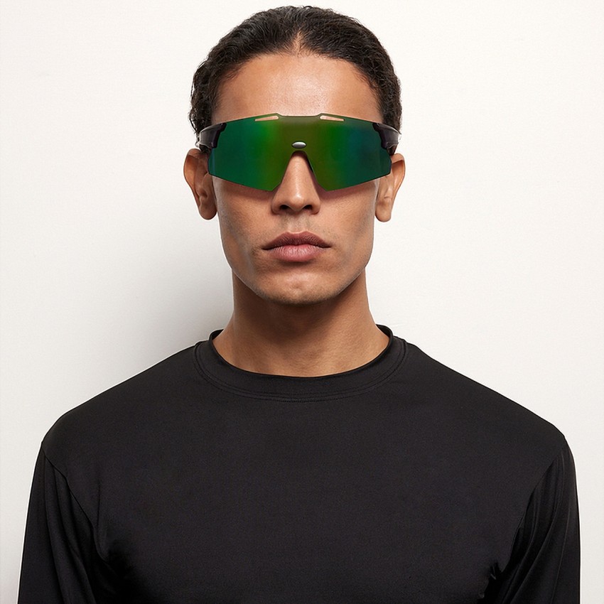 Buy Lenskart Boost Sports Sunglasses Green, Blue For Men & Women Online @  Best Prices in India