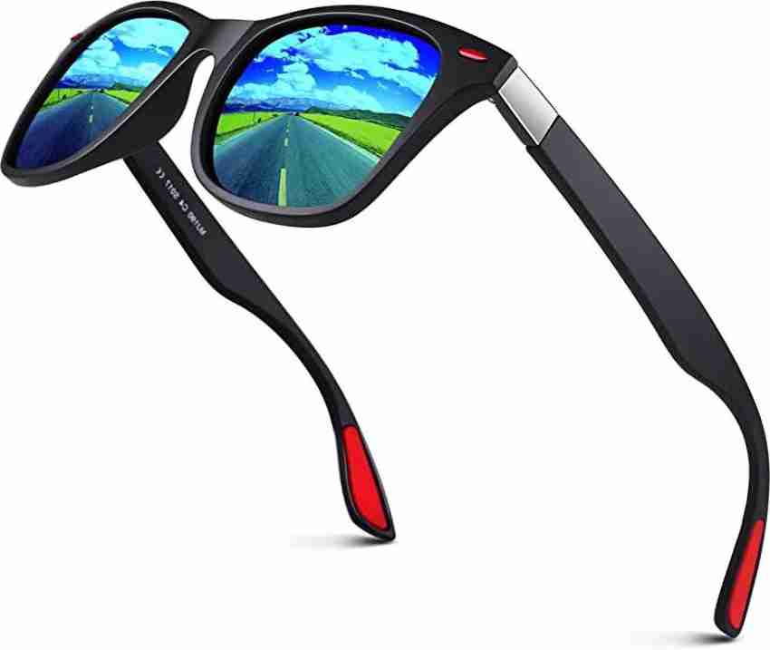 Buy Legend Eyewear Wayfarer, Aviator Sunglasses Blue For Men