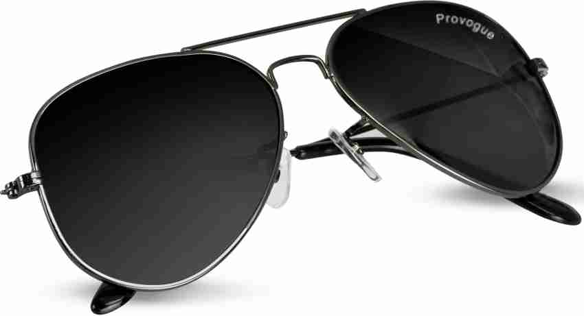 Buy PROVOGUE Aviator Sunglasses Black For Men Women Online Best Prices in India Flipkart