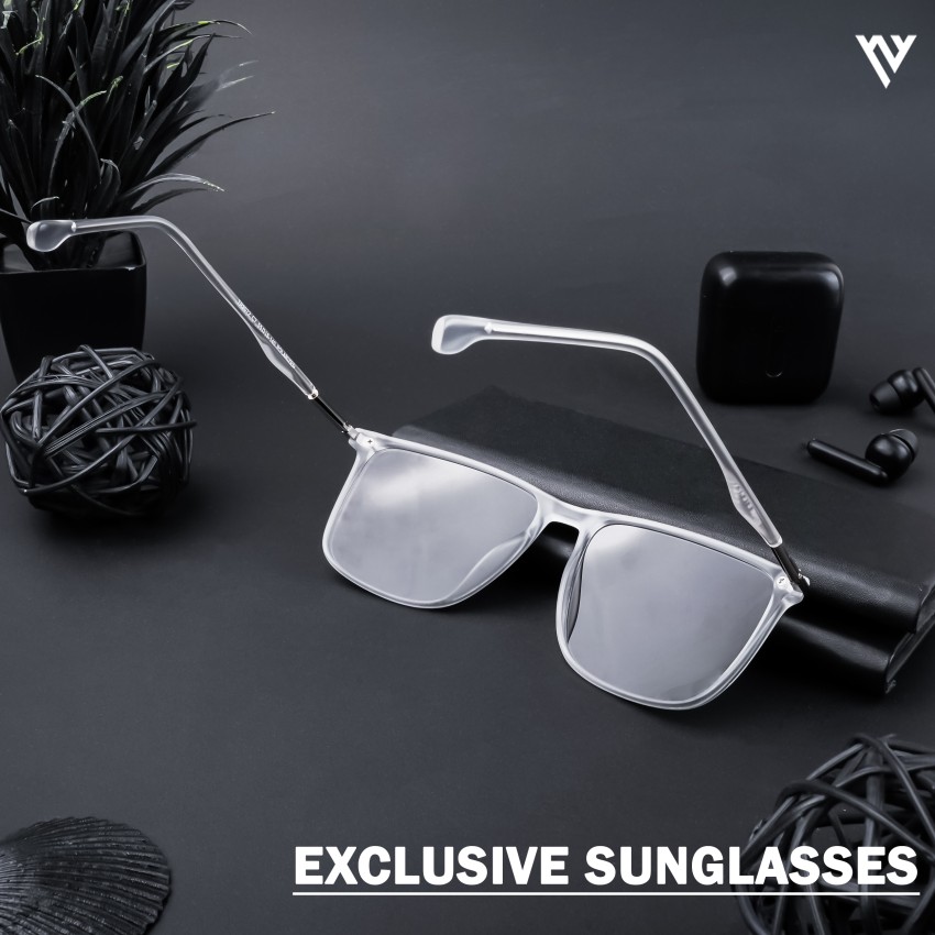 Voyage Exclusive Black Polarized Wayfarer Sunglasses for Men & Women 