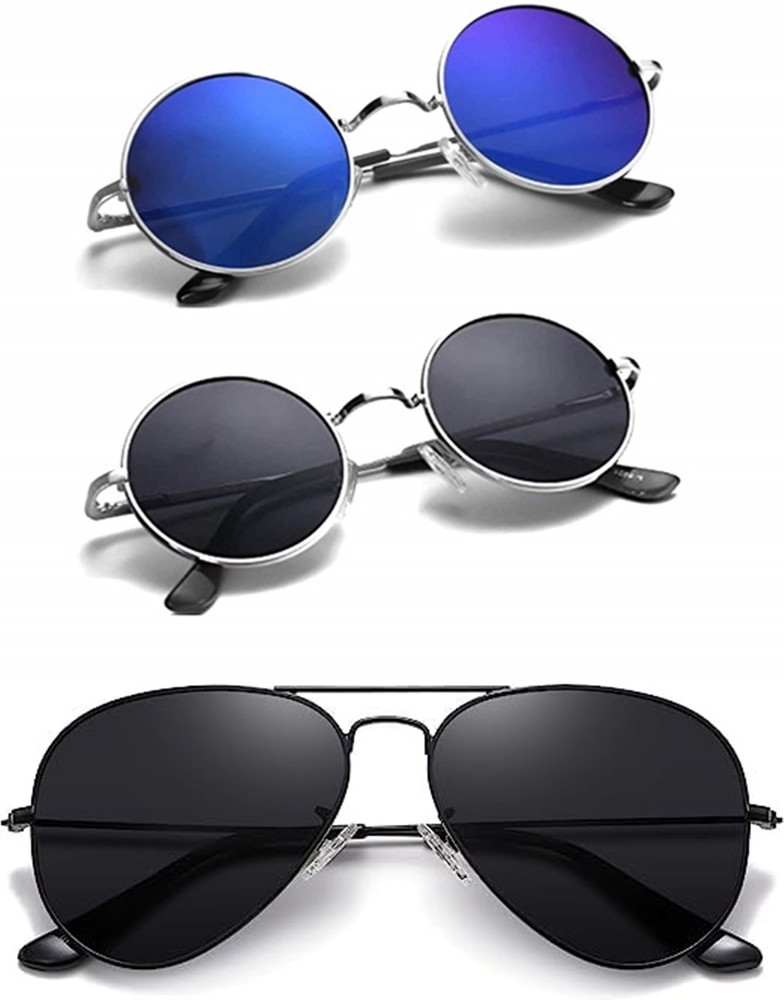 Round online sunglasses flipkart