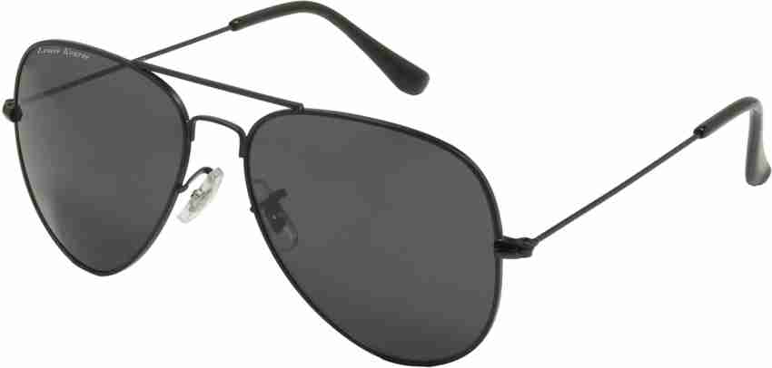 Buy LOUIS KOUROS Aviator Sunglasses Black For Men & Women Online