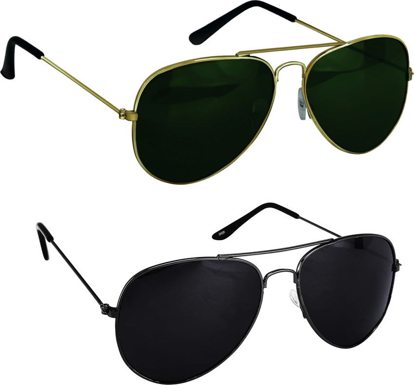 Pitch black on sale aviator sunglasses