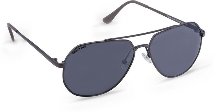 Fastrack black aviator sunglasses online