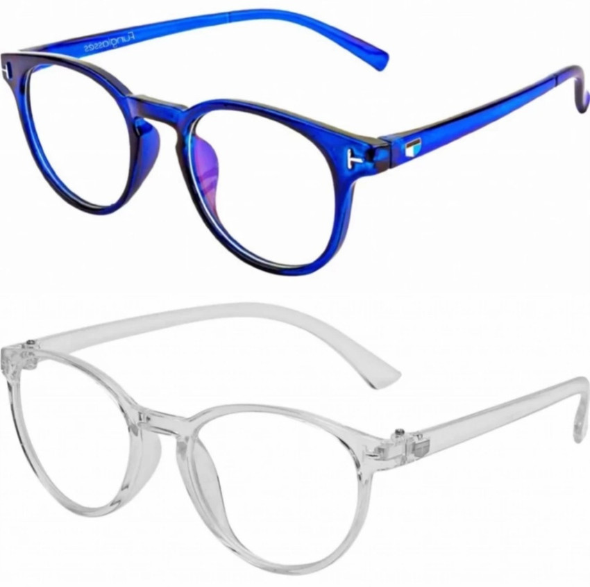 Buy ATOUCH Oval Round Sunglasses Clear For Men Women Online Best Prices in India Flipkart