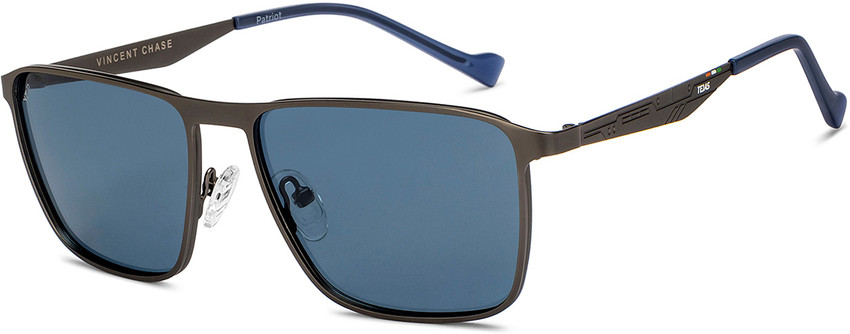 Buy VINCENT CHASE Rectangular Sunglasses Blue For Men Women Online Best Prices in India Flipkart
