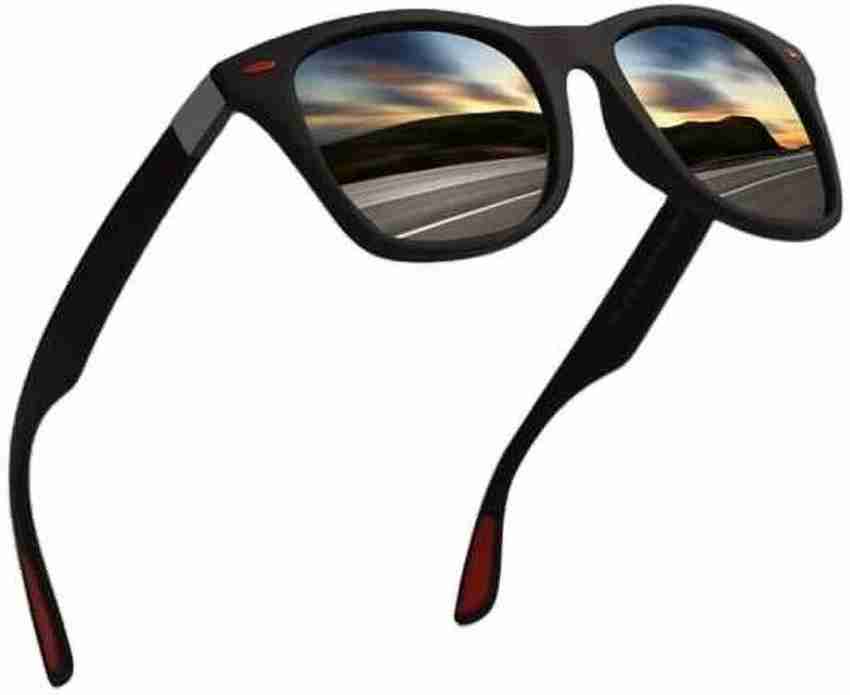 Buy b for u Wayfarer Sunglasses Black For Men Women Online Best Prices in India Flipkart