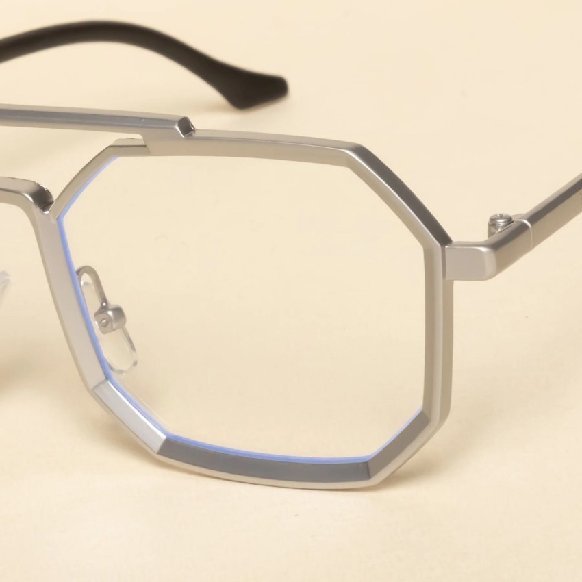 Buy HUK Retro Square Sunglasses Clear For Men & Women Online