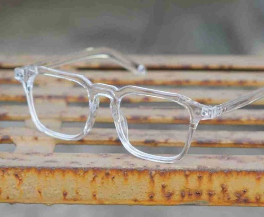 Buy optitech Retro Square Spectacle Sunglasses Clear For Men Women Online Best Prices in India Flipkart
