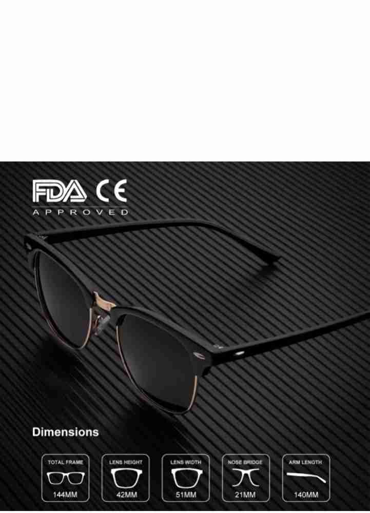 Buy shadeeye Wrap-around Sunglasses Multicolor For Men Online @ Best Prices  in India