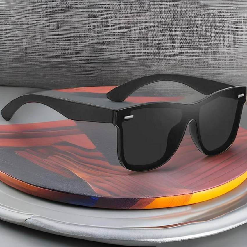 Buy b for u Wayfarer Sports Aviator Rectangular Sunglasses Black For Men Women Online Best Prices in India Flipkart