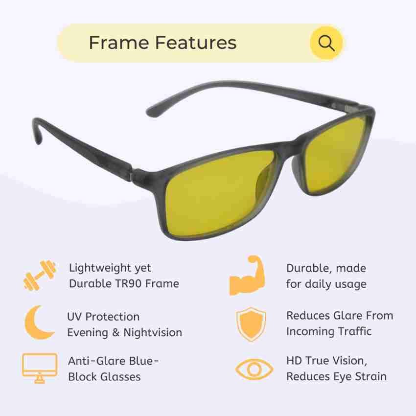 7704 Night Driving Polarized HD Vision Glasses