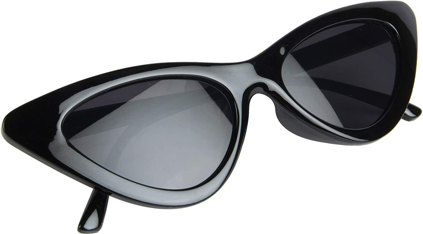 Buy Dark Wost Cat eye Spectacle Sunglasses Black For Girls Online