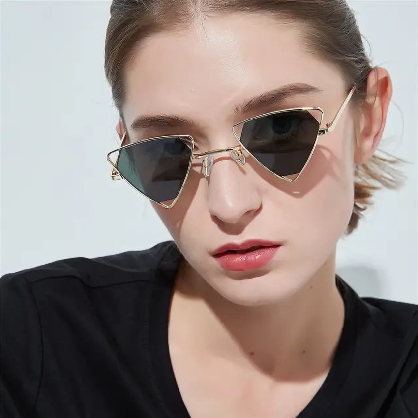 MC STAN Trendy Oval Rectangular Sunglasses For Women Men