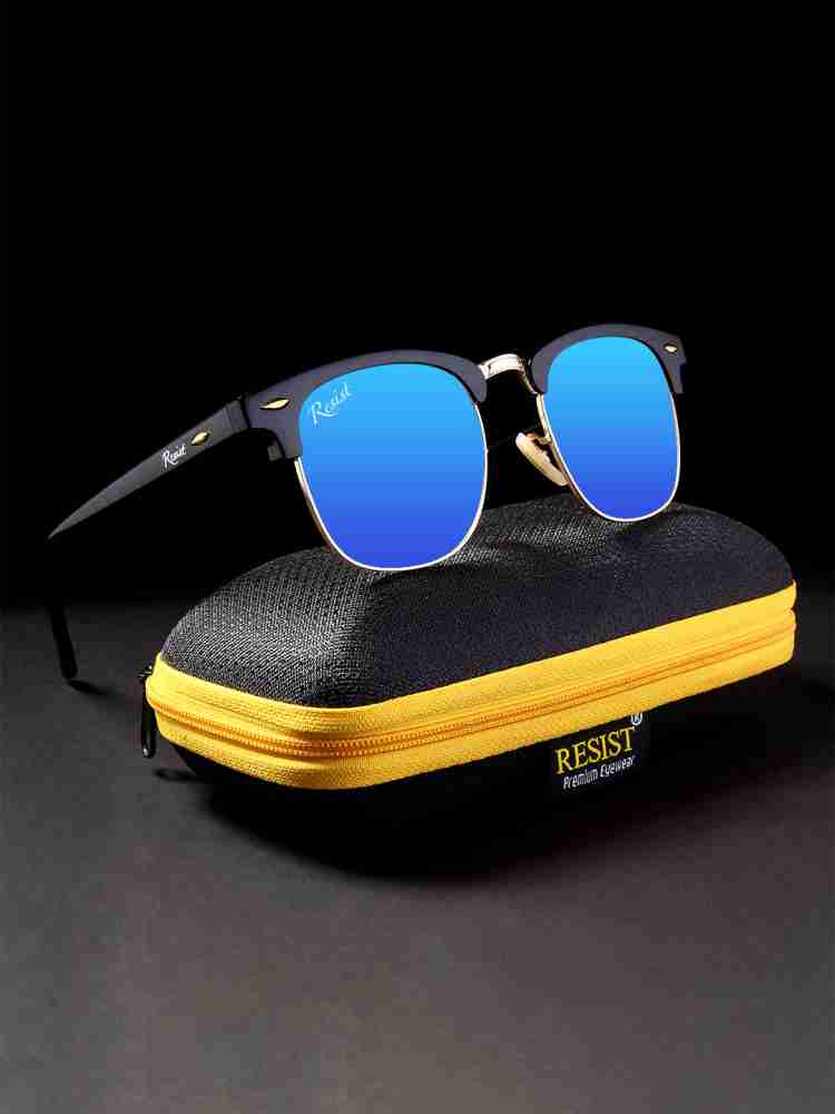 Buy Resist Clubmaster Sunglasses Blue For Men Women Online Best Prices in India Flipkart