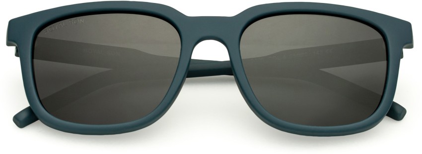 Buy ROYAL SON Wayfarer, Retro Square Sunglasses Black For Men & Women  Online @ Best Prices in India