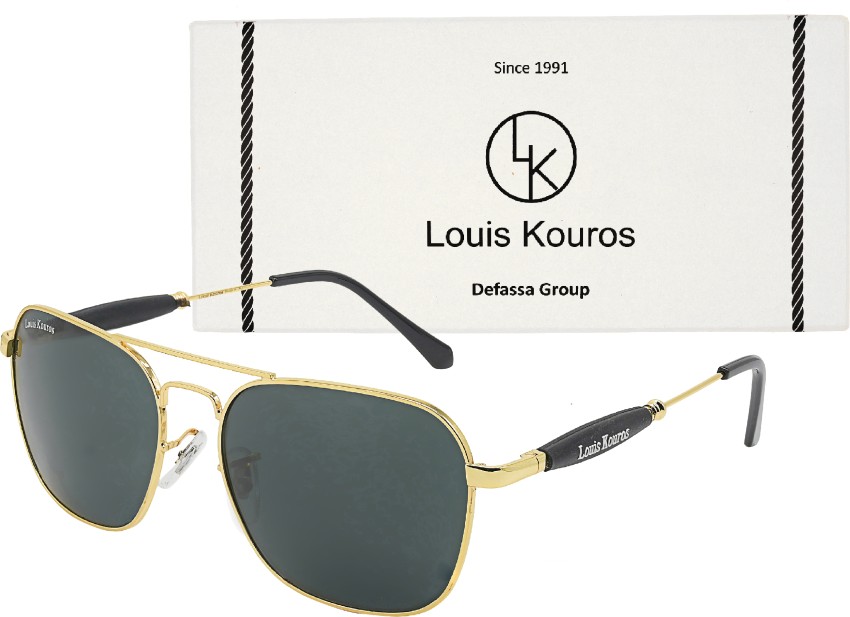 Louis Kouros Aviator Sunglasses