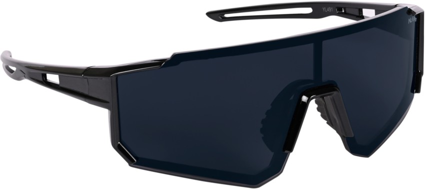 Buy NuVew UV Protected Mirrored Unisex Sports Sunglasses - (Mirror