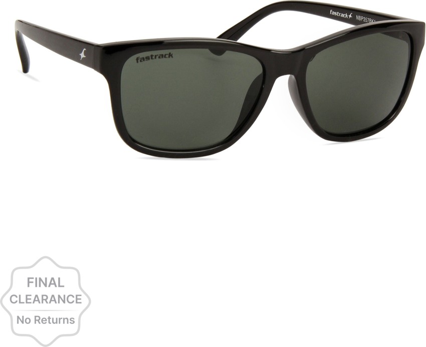 Wayfarer Rimmed Sunglasses Fastrack - P357BK2 at best price