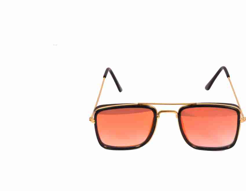 Orange retro sunglasses sales