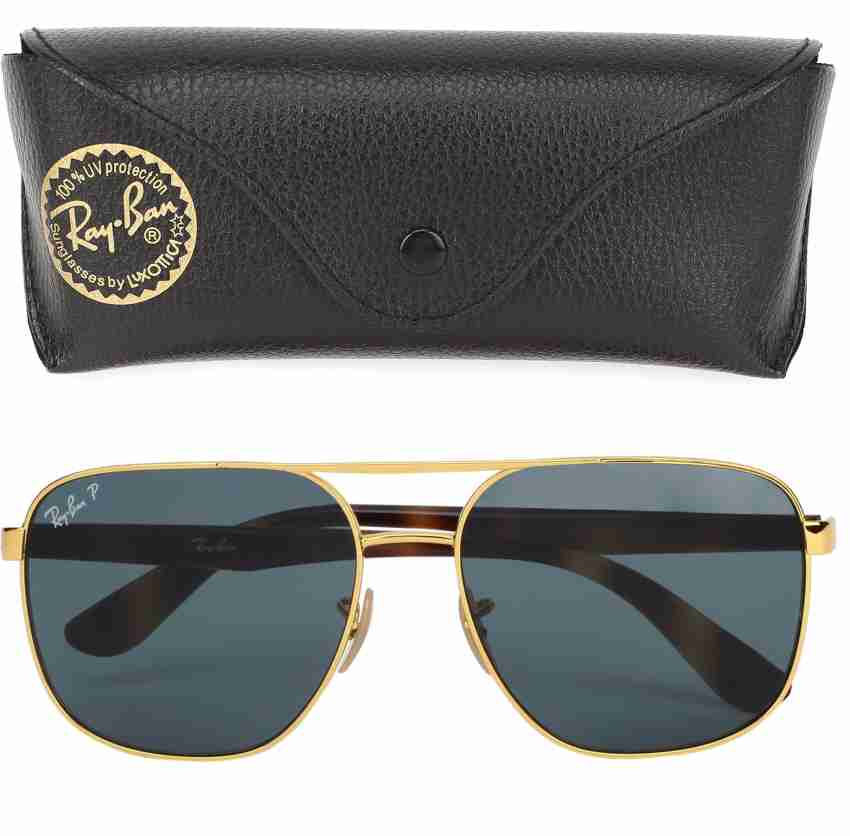 Buy Ray-Ban Aviator Sunglasses Blue For Men & Women Online @ Best Prices in  India