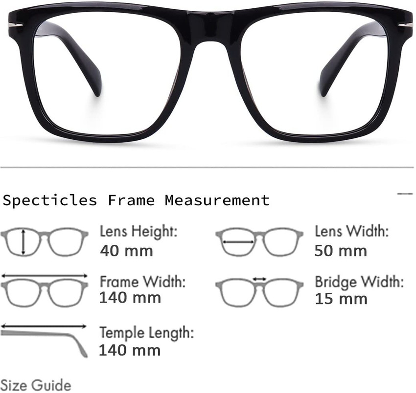 Men's frame size best sale chart