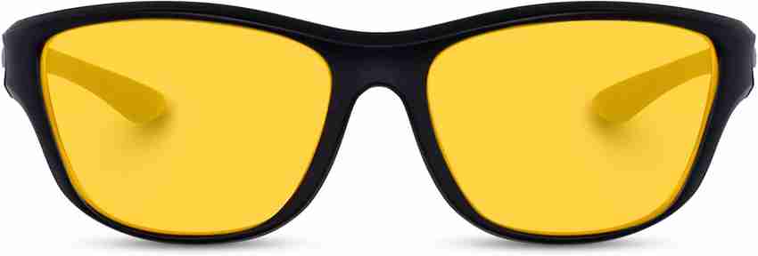 Yellow wrap 2024 around sunglasses