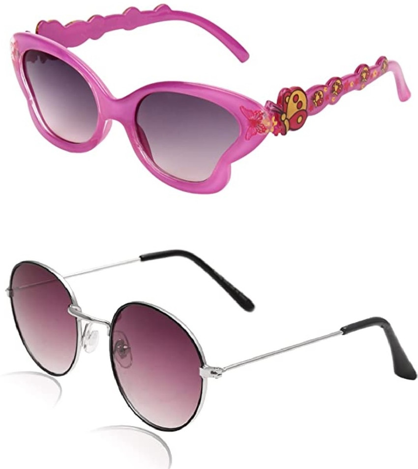 Buy sygaa Round Sunglasses Black For Boys Girls Online Best Prices in India Flipkart