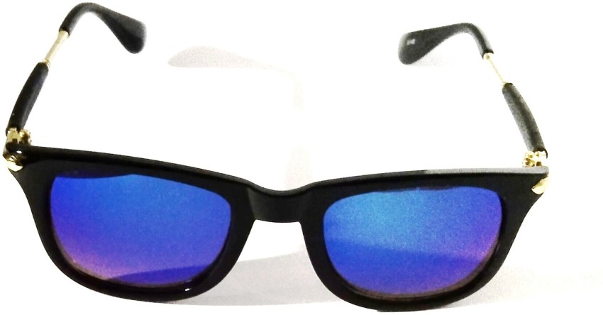 Buy ABCD Retro Square Sunglasses Blue For Men Online @ Best Prices in India