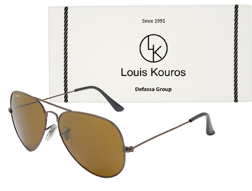 Louis Kouros Aviator Sunglasses