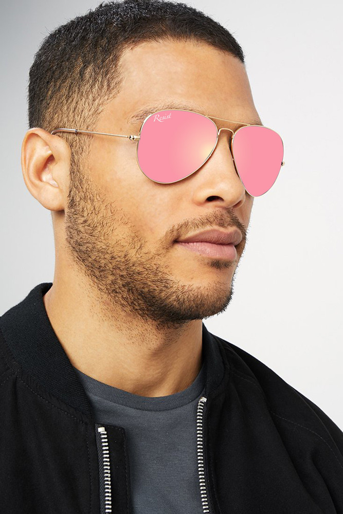 Buy RESIST EYEWEAR Aviator Sunglasses Pink For Men Women Online Best Prices in India Flipkart