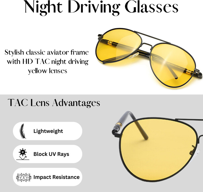 Aviator driving glasses outlet
