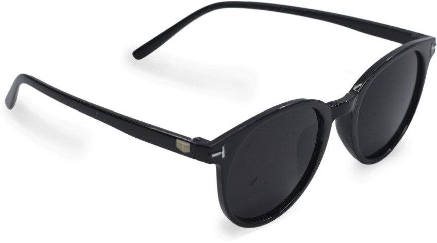 Buy Wemall Round Sunglasses Black For Men & Women Online @ Best