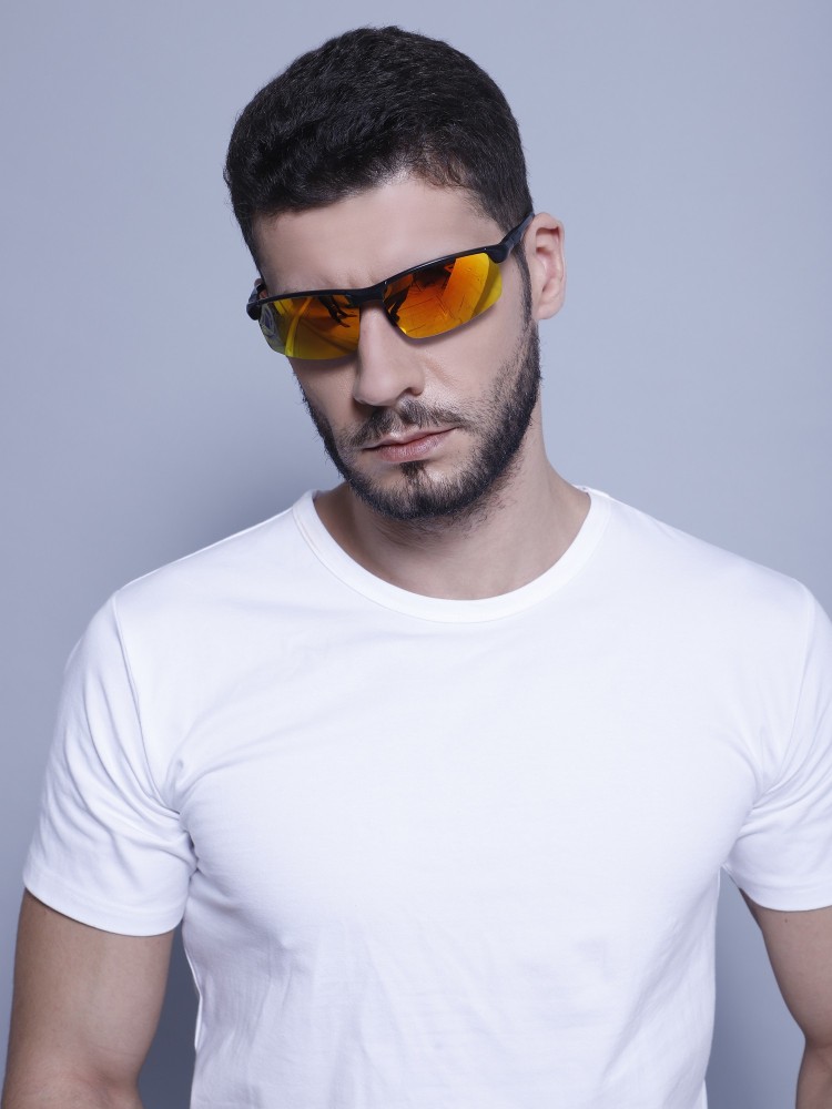 Buy Intellilens Sports Sunglasses Black For Men Online @ Best